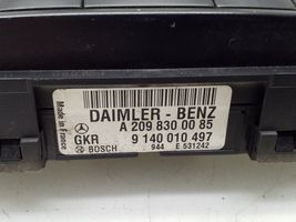 Mercedes-Benz CLK A209 C209 Panel klimatyzacji A2098300085