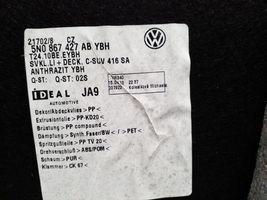 Volkswagen Tiguan Boczek / Tapicerka / bagażnika 5N0867427AB
