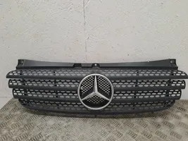 Mercedes-Benz Vito Viano W639 Etupuskurin ylempi jäähdytinsäleikkö A6398800185