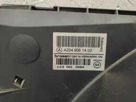 Mercedes-Benz C W204 Kale ventilateur de radiateur refroidissement moteur A2049061403