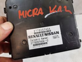 Nissan Micra K14 Ilmastointi-lämmityslaitteen ohjausjärjestelmä 277605FA0A