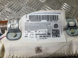 Volkswagen Golf VI Airbag de toit 5K6880742B