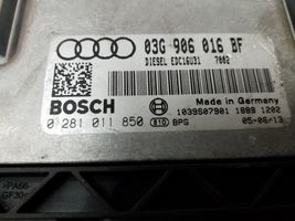 Audi A6 S6 C6 4F Unité de commande, module ECU de moteur 03G906016BF