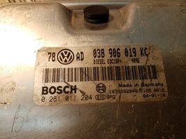 Skoda Superb B5 (3U) Komputer / Sterownik ECU silnika 038906019KC