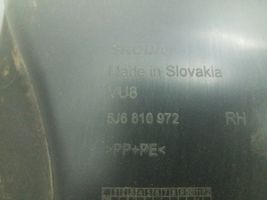 Skoda Fabia Mk2 (5J) Pare-boue arrière 5J6810972