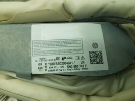 Volkswagen Tiguan Stogo oro pagalvė (užuolaida) 5N0880741F