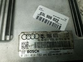 Audi A4 S4 B8 8K Komputer / Sterownik ECU silnika 03L906022