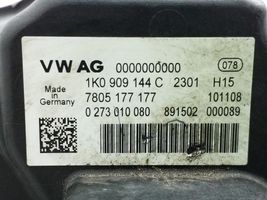 Volkswagen Tiguan Cremagliera dello sterzo parte elettrica 1K0909144C