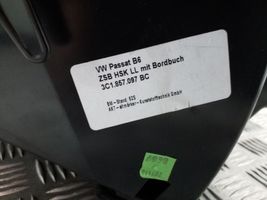 Volkswagen PASSAT B7 Set vano portaoggetti 3C1857097BC