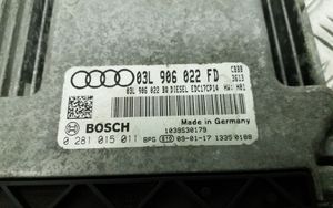 Audi A3 S3 A3 Sportback 8P Unité de commande, module ECU de moteur 03L906022FD