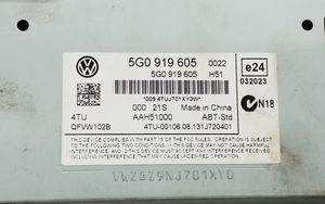 Volkswagen Golf VII Unité principale radio / CD / DVD / GPS 5G0919605