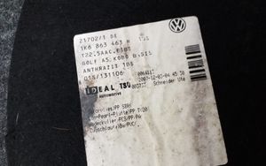 Volkswagen Golf VI Tavaratilan pohjan tekstiilimatto 1K6863463H