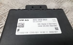 Audi A3 S3 A3 Sportback 8P Power management control unit 8K0959663