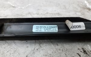 Volkswagen PASSAT B7 Rubber seal front door window/glass 3AA837476A