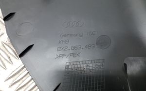 Audi A1 Kojų erdvės šonine apdaila 8X2863483A