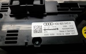 Audi A7 S7 4G Ilmastoinnin ohjainlaite 4G0820043H