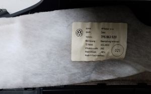 Volkswagen Touareg II Rivestimento pannello inferiore del bagagliaio/baule 7P6863820