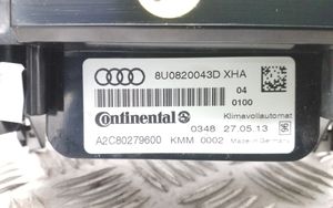 Audi Q3 8U Oro kondicionieriaus/ klimato/ pečiuko valdymo blokas (salone) 8U0820043D