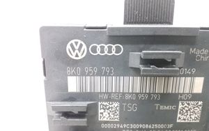 Audi A5 8T 8F Oven keskuslukituksen ohjausyksikön moduuli 8K0959793