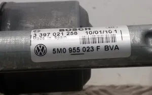 Volkswagen Golf Plus Etupyyhkimen vivusto ja moottori 5M0955023F