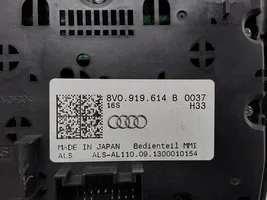 Audi A3 S3 8V Pääyksikkö multimedian ohjaus 8V0919614B