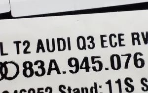 Audi Q3 F3 Takaluukun takavalot 83A945076