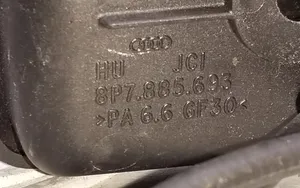 Audi A3 S3 8P Rączka / Dźwignia regulacji fotela tylnego 8P7885693