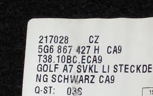 Volkswagen Tiguan Dolny panel schowka koła zapasowego 5G6867427H