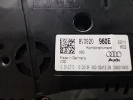 Audi A3 S3 8V Tachimetro (quadro strumenti) 8V0920960E