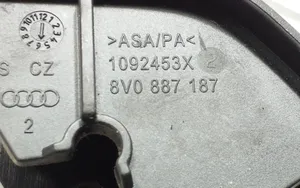 Audi A3 S3 8V Osłona / zaślepka ISOFIX 8V0887233A