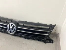 Volkswagen Touran II Grille calandre supérieure de pare-chocs avant 1T0853653L