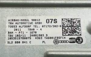 Skoda Yeti (5L) Poduszka powietrzna Airbag chroniąca kolana 5L2880841C
