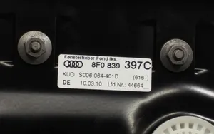 Audi A5 8T 8F Elektryczny podnośnik szyby drzwi tylnych 8F0839397C