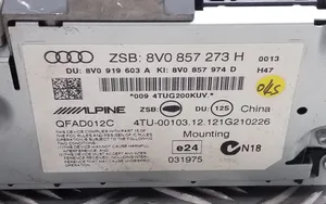 Audi A3 S3 8V Écran / affichage / petit écran 8V0857273H