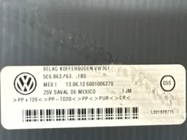 Volkswagen Jetta VI Wykładzina bagażnika 5C6863463