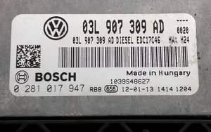 Volkswagen Tiguan Unité de commande, module ECU de moteur 03L907309AD