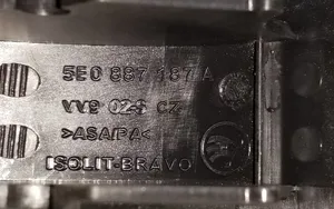 Skoda Octavia Mk3 (5E) ISOFIX cover 5E0887233A
