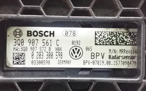 Volkswagen PASSAT B8 Distronic-anturi, tutka 3Q0907561C