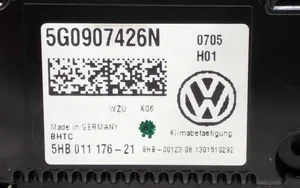 Volkswagen Golf VII Unité de contrôle climatique 5G0907426N