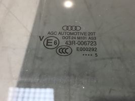 Audi Q3 8U Rear door window glass 43R006723