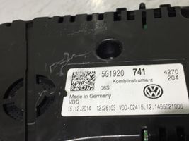 Volkswagen Golf VII Tachimetro (quadro strumenti) 5G1920741