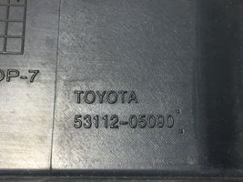 Toyota Avensis T270 Grille calandre supérieure de pare-chocs avant 5311205090