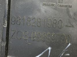 Peugeot Partner Grille calandre supérieure de pare-chocs avant 9818281980