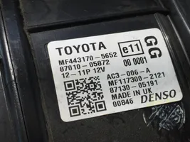 Toyota Auris E180 Commande de chauffage et clim MF4431705652