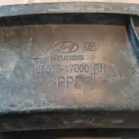 Hyundai Matrix Etupuskurin alempi jäähdytinsäleikkö 8651317000