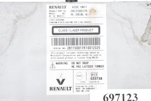 Renault Laguna III Radio/CD/DVD/GPS-pääyksikkö 281150017R
