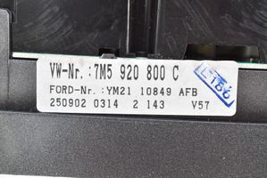 Ford Galaxy Nopeusmittari (mittaristo) 7M5920800C