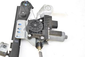 Jaguar XJ X350 Rear door window regulator with motor 1022010279