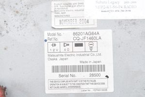 Subaru Legacy Radio / CD/DVD atskaņotājs / navigācija 86201AG64A