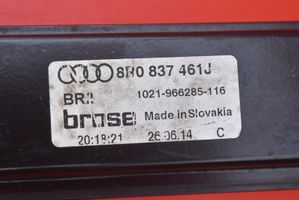 Audi Q5 SQ5 Etuoven ikkunan nostin moottorilla 8R0837461J